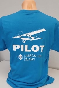 T-Shirt PILOT SAMOLOTOWY Aeroklub Śląski 