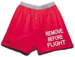 Bokserki męskie REMOVE BEFORE FLIGHT 