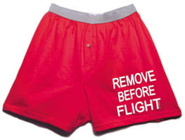 Bokserki męskie REMOVE BEFORE FLIGHT 