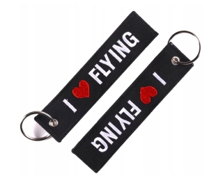 Brelok zawieszka I <3 flying